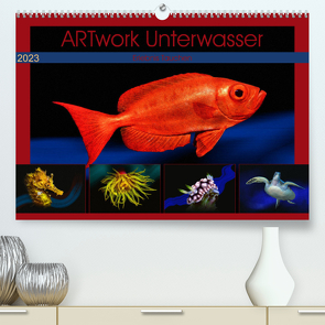 Artwork Unterwasser – Erlebnis Tauchen (Premium, hochwertiger DIN A2 Wandkalender 2023, Kunstdruck in Hochglanz) von Gödecke,  Dieter