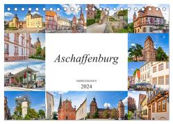 Aschaffenburg Impressionen (Tischkalender 2024 DIN A5 quer), CALVENDO Monatskalender von Meutzner,  Dirk