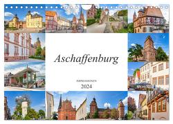 Aschaffenburg Impressionen (Wandkalender 2024 DIN A4 quer), CALVENDO Monatskalender von Meutzner,  Dirk