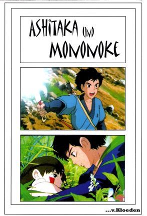 Ashitaka und Mononoke von Hermann,  Niels, Miyazaki,  Hayao
