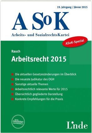 ASoK-Spezial Arbeitsrecht 2015 von Rauch,  Thomas