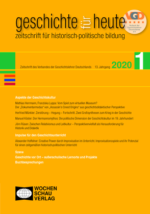 Aspekte der Geschichtskultur von Bundesverband der Geschichtslehrer Deutschlands und Landesverbände