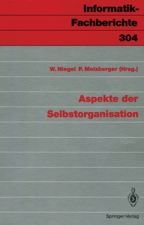 Aspekte der Selbstorganisation von Molzberger,  Peter, Niegel,  Wolfgang