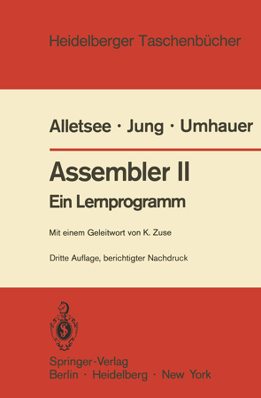 Assembler II von Alletsee,  Rainer, Jung,  Horst, Umhauer,  Gerd F., Zuse,  Konrad