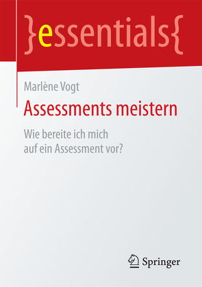 Assessments meistern von Vogt,  Marlène