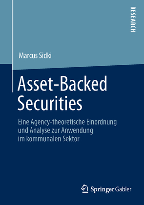 Asset-Backed Securities von Sidki,  Marcus