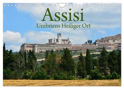 Assisi Umbriens Heiliger Ort (Wandkalender 2024 DIN A4 quer), CALVENDO Monatskalender von van Wyk - www.germanpix.net,  Anke