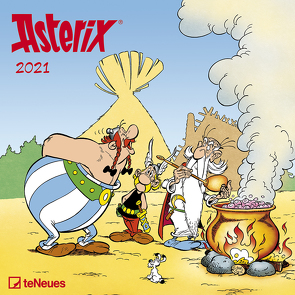 Asterix 2021 – Wand-Kalender – Broschüren-Kalender – 30×30 – 30×60 geöffnet – Cartoon von Uderzo,  Albert