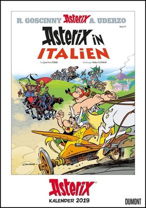 Asterix-Comiccover-Kalender 2019 – Wandkalender – Format 29,5 x 42,0 cm von DUMONT Kalenderverlag, Uderzo,  Albert