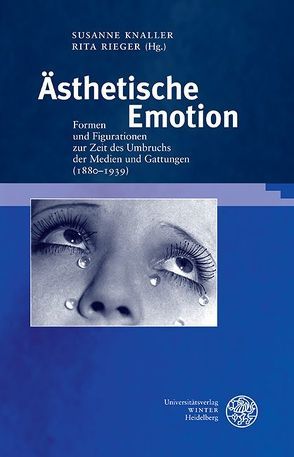 Ästhetische Emotion von Knaller,  Susanne, Rieger,  Rita