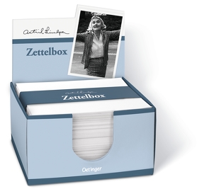 Astrid Lindgren. Zettelbox von Lindgren,  Astrid