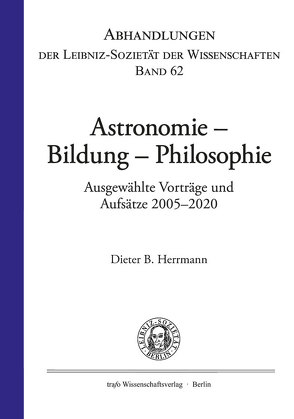 Astronomie – Bildung – Philosophie von Herrmann,  Dieter B.