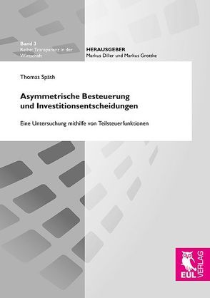 Asymmetrische Besteuerung und Investitionsentscheidungen von Späth,  Thomas