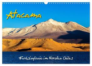 Atacama – Farbsinfonie im Norden Chiles (Wandkalender 2024 DIN A3 quer), CALVENDO Monatskalender von Prittwitz,  Michael