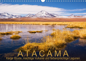 Atacama: Karge Wüste, mächtige Vulkane und farbenprächtige Lagunen (Wandkalender 2023 DIN A3 quer) von Aust,  Gerhard