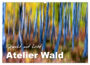 Atelier Wald – gemalt mit Licht (Wandkalender 2024 DIN A2 quer), CALVENDO Monatskalender von BÖHME,  Ferry