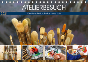 Atelierbesuch (Tischkalender 2021 DIN A5 quer) von Jäger,  Anette/Thomas