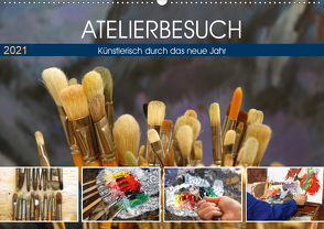 Atelierbesuch (Wandkalender 2021 DIN A2 quer) von Jäger,  Anette/Thomas