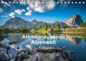 Atemberaubende Alpenwelt (Tischkalender 2023 DIN A5 quer) von Ziereis,  Florian