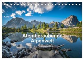 Atemberaubende Alpenwelt (Tischkalender 2024 DIN A5 quer), CALVENDO Monatskalender von Ziereis,  Florian