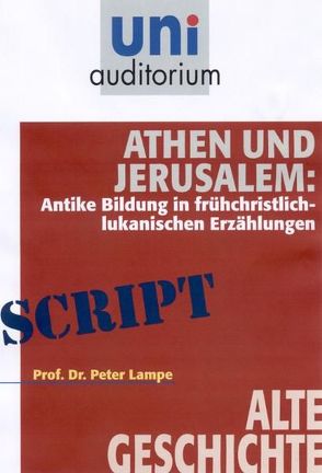 Athen und Jerusalem von Lampe,  Peter