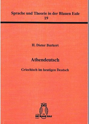 Athendeutsch von Burkert,  H. Dieter