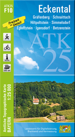 ATK25-F10 Eckental (Amtliche Topographische Karte 1:25000)