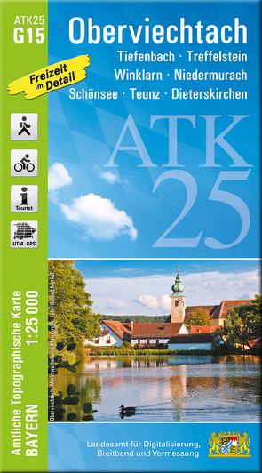 ATK25-G15 Oberviechtach (Amtliche Topographische Karte 1:25000)