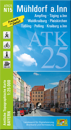 ATK25-N15 Mühldorf a.Inn (Amtliche Topographische Karte 1:25000)