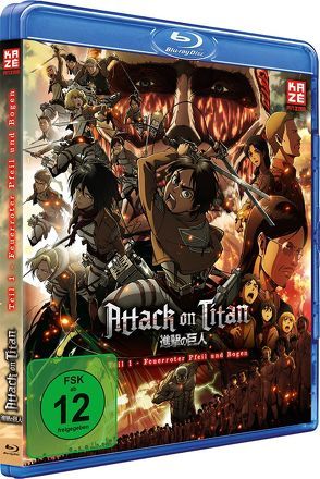 Attack on Titan – Anime Movie Teil 1: Feuerroter Pfeil und Bogen – Blu-ray von Araki,  Tetsuro