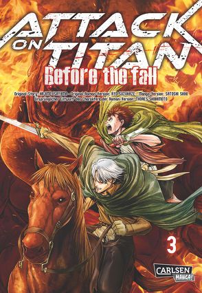 Attack on Titan – Before the Fall 3 von Isayama,  Hajime, Peter,  Claudia, Shibamoto,  Thores, Shiki,  Satoshi, Suzukaze,  Ryo