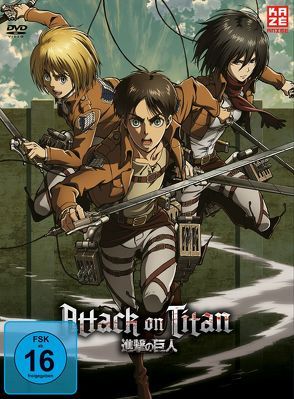 Attack on Titan – DVD 4 – LE Digipack ohne Aufnäh. von Araki,  Tetsuro