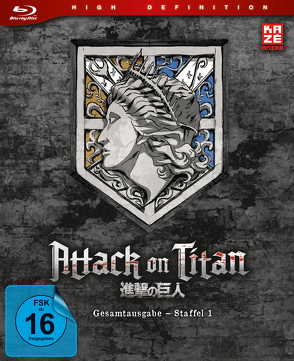 Attack on Titan – Staffel 1 – Blu-ray-Gesamtausgabe – Deluxe Edition von Araki,  Tetsuro