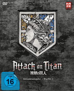 Attack on Titan – Staffel 1 – DVD-Gesamtausgabe – Deluxe Edition von Araki,  Tetsuro
