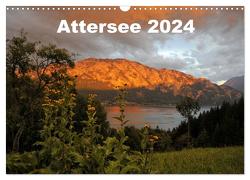 Attersee im Salzkammergut 2024 (Wandkalender 2024 DIN A3 quer), CALVENDO Monatskalender von Andy1411,  Andy1411