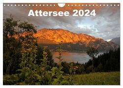 Attersee im Salzkammergut 2024 (Wandkalender 2024 DIN A4 quer), CALVENDO Monatskalender von Andy1411,  Andy1411