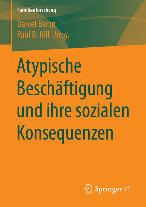 Atypische Beschäftigung und ihre sozialen Konsequenzen von Baron,  Daniel, Hill,  Paul B.
