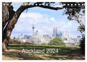 Auckland 2024 (Tischkalender 2024 DIN A5 quer), CALVENDO Monatskalender von NZ.Photos,  NZ.Photos