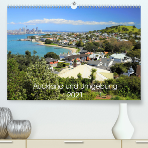 Auckland und Umgebung 2021 (Premium, hochwertiger DIN A2 Wandkalender 2021, Kunstdruck in Hochglanz) von DOT Photos Ltd.,  NZ