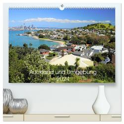 Auckland und Umgebung 2024 (hochwertiger Premium Wandkalender 2024 DIN A2 quer), Kunstdruck in Hochglanz von DOT Photos Ltd.,  NZ