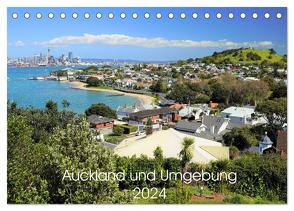 Auckland und Umgebung 2024 (Tischkalender 2024 DIN A5 quer), CALVENDO Monatskalender von DOT Photos Ltd.,  NZ