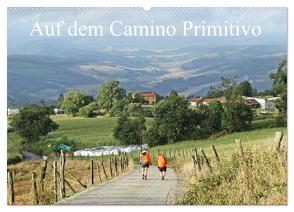 Auf dem Camino Primitivo (Wandkalender 2024 DIN A2 quer), CALVENDO Monatskalender von Nietsch,  Thomas