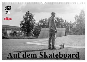 Auf dem Skateboard (Wandkalender 2024 DIN A3 quer), CALVENDO Monatskalender von Wenk,  Michael