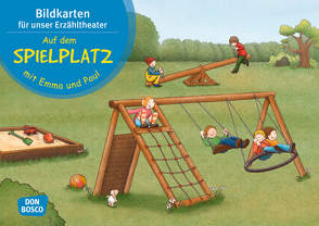 Auf dem Spielplatz mit Emma und Paul. Kamishibai Bildkartenset. von Bohnstedt,  Antje, Lehner,  Monika