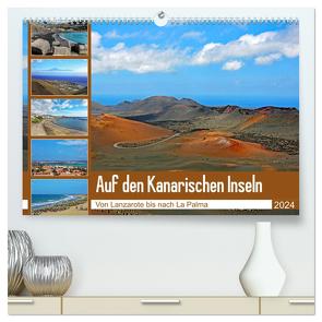Auf den Kanarischen Inseln (hochwertiger Premium Wandkalender 2024 DIN A2 quer), Kunstdruck in Hochglanz von Eppele,  Klaus
