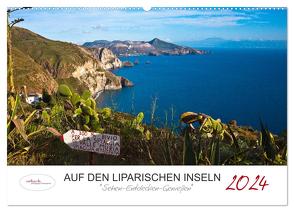 Auf den Liparischen Inseln (Wandkalender 2024 DIN A2 quer), CALVENDO Monatskalender von & Urbach,  Urbach