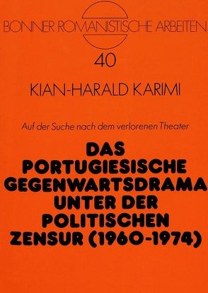 Auf der Suche nach dem verlorenen Theater von Karimi,  Kian-Harald