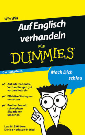Auf Englisch verhandeln für Dummies Das Pocketbuch von Blöhdorn,  Lars M., Hodgson-Möckel,  Denise