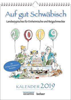 Auf gut Schwäbisch Kalender 2019 von Sellner,  Jan