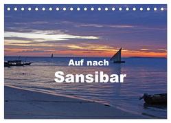 Auf nach Sansibar (Tischkalender 2024 DIN A5 quer), CALVENDO Monatskalender von Blass,  Bettina